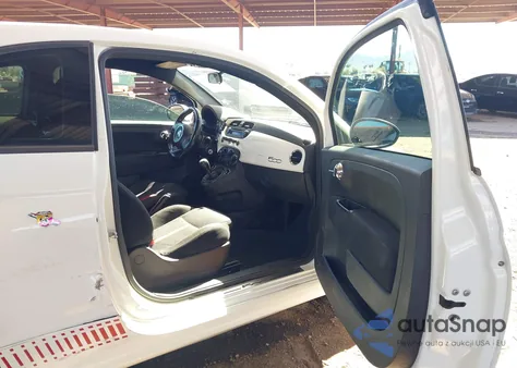 2014 Fiat 500 Abarth z USA, uszkodzony, nr VIN 3C3CFFFH0ET288581